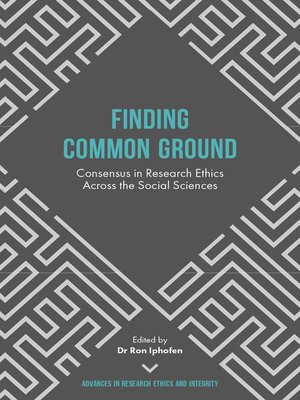 cover image of Advances in Research Ethics and Integrity, Volume 1